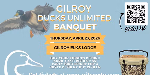 2026 Gilroy Ducks Unlimited Banquet