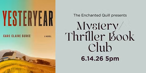 Mystery\/ Thriller Book Club: Yesteryear by Caro Claire Burke