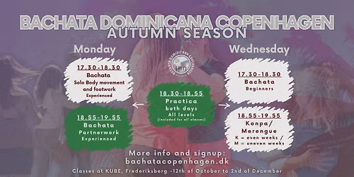 Experienced Bachata - Partnerwork - Autumn season