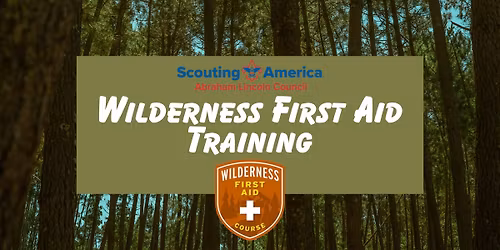 Wilderness First Aid Training