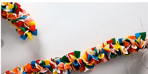 Tie Garland Craft Night at The STEAM Craft Lab
