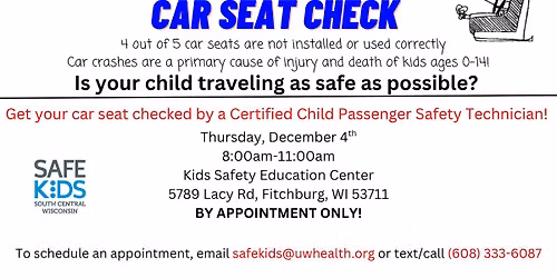 Free Car Seat Check Event