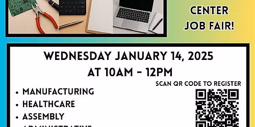 January 14, 2026 Job Fair