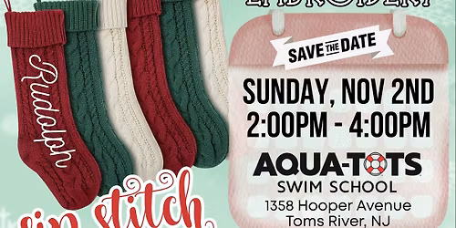 Sip & Stitch - Adults Only at Aqua-Tots 