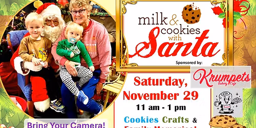 Milk & Cookies with Santa at Discovery Center