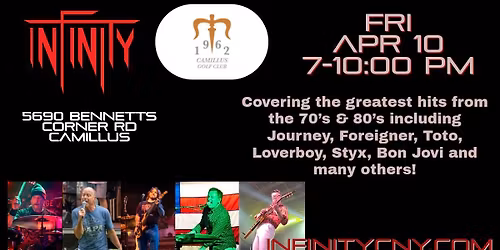 Infinity back at Camillus Country Club
