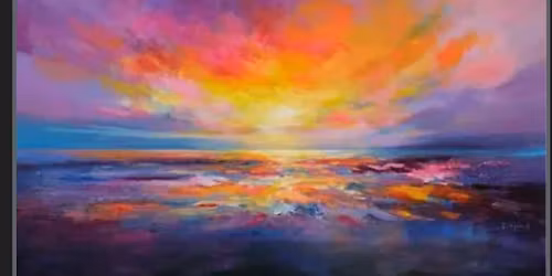 Oil Painting- Abstract Sky