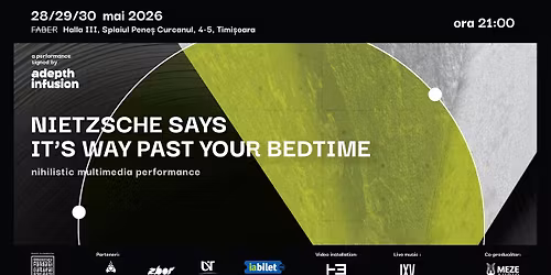 \u231eNietzsche says it\u2019s way past your bedtime \u231d :: nihilistic multimedia performance 