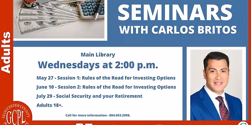 Financial Seminars with Carlos Britos Session 1 & 2