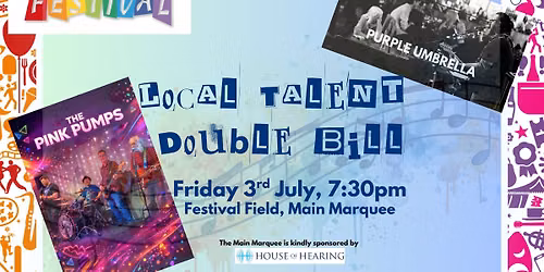 Local Talent Double Bill: The Pink Pumps & Purple Umbrella