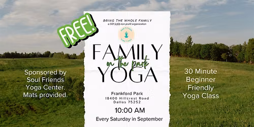 Yoga in the park