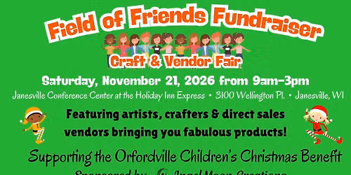 Field of Friends Fundraiser Craft & Vendor Fair