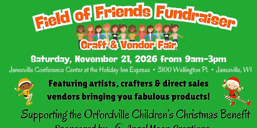 Field of Friends Fundraiser Craft & Vendor Fair