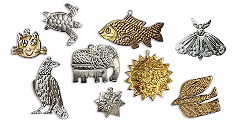 Holiday Magic: Metal Embossed Ornaments & Gift Tags