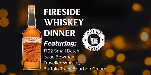 Fireside Whiskey Dinner