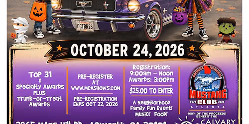 6th Annual Octoberfast Trunk or Treat\/ Classic car and Truck show