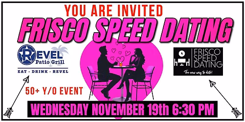 Speed Dating at The Revel (50+)