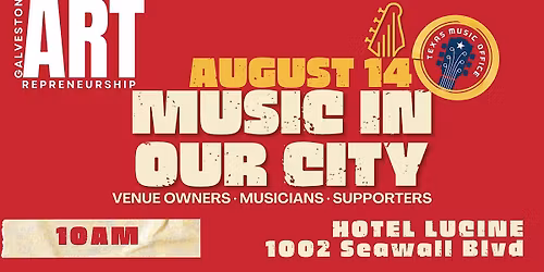 ARTREPRENEURSHIP TEXAS MUSIC INCUBATOR REBATE PROGRAM