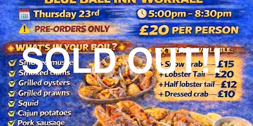 Mad Man\u2019s Seafood Boil Night \ud83c\udf64