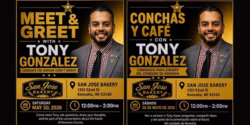 Conchas y Caf\u00e9 con Tony Gonzalez