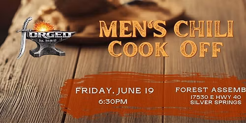 Men's Chili Cook Off!