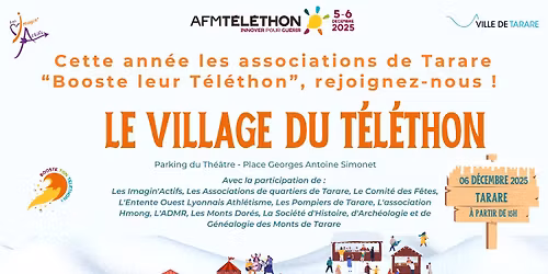 Village du T\u00e9l\u00e9thon