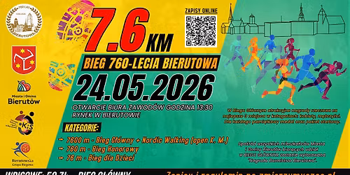 \ud83c\udfc3\u200d\u2642\ufe0f\ud83c\udfc3\u200d\u2640\ufe0f Bieg 760-lecia Bierutowa