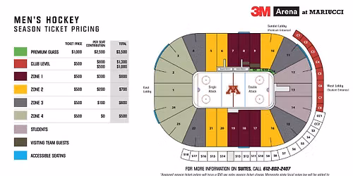 2026 Minnesota Golden Gophers Football Season Tickets (Includes Tickets To All Regular Season Home Games)
