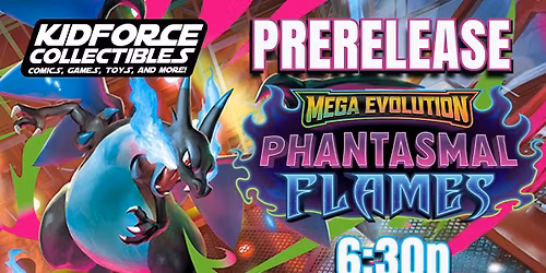 Pok\u00e9mon Phantasmal Flames Prerelease Event at Kidforce Collectibles