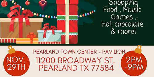 Tree Lighting + Holiday Market