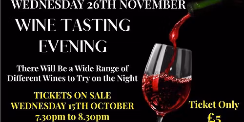 Wine Tasting Evening