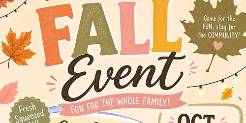 Calvary Baptist Church - Fall Event
