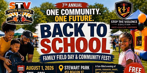Back to School Family Field Day & Community Fest