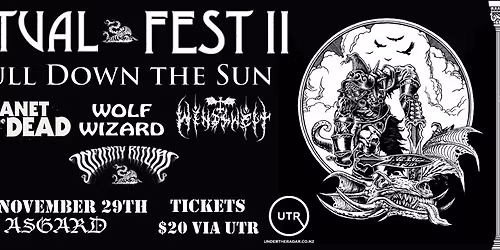 Ritual Fest II Sat Nov 29th @ Asgard