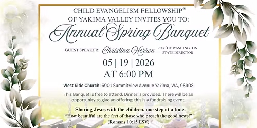 2026 Annual Spring Banquet