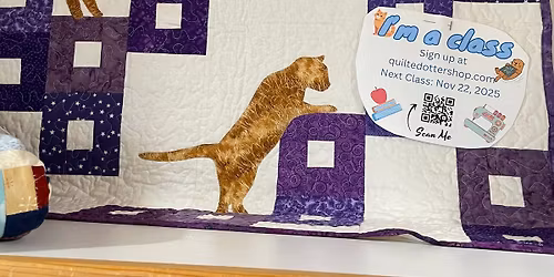 Cats Play Quilt Class