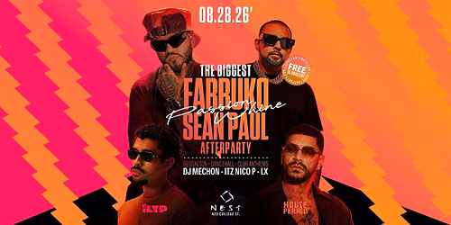 PASSION WHINE - Biggest Farruko Sean Paul After Party