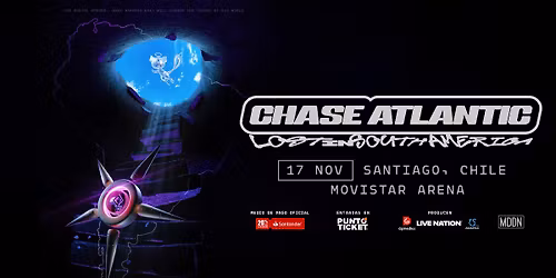 Chase Atlantic en Chile 2025 - Evento oficial