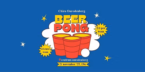 Bierpong toernooi