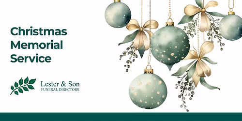 Lester & Son Memorial Service