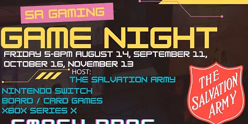 Salvation Army Game Night