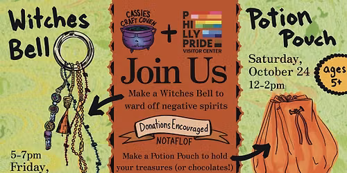 Spooky Crafts with Cassie's Coven x Philly PRIDE Visitor Center