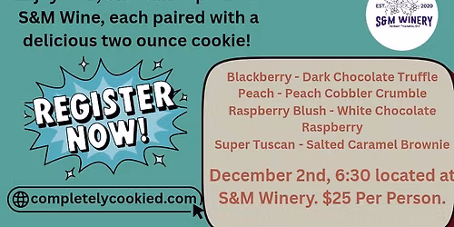 Wine & Cookie Pairing