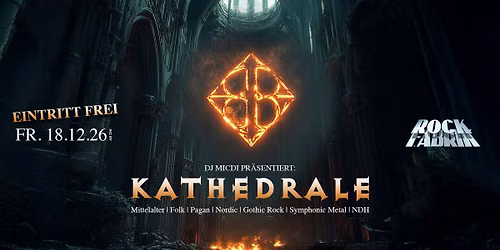 KATHEDRALE | Eintritt frei | Basement @ ROCKFABRIK Augsburg