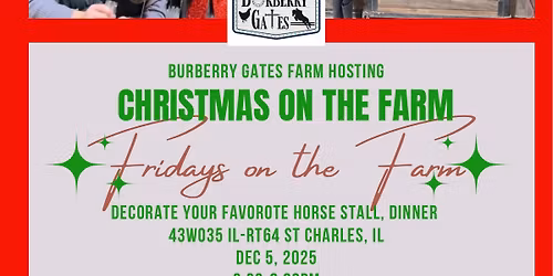 Fridays on the Farm- Christmas \ud83c\udf84 Horse Stall Decorating