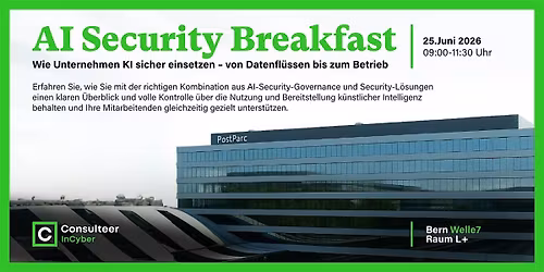 AI Security Breakfast \u2013\u00a0Bern