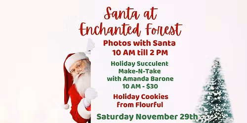 Santa at Enchanted Forest