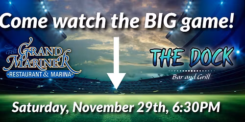 Watch Party!  Iron Bowl Alabama vs. Auburn