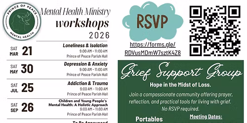 Depression & Anxiety: A Mental Wellness Workshop