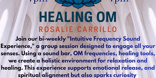 \u2728 The Frequency Experience \u2728\nA Vibrational Harmony Sound Bar Journey